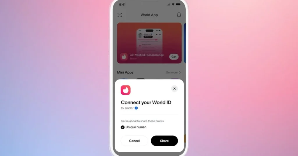 A Tinder egy gömbbe nézve akarja bizonyítani, hogy ember vagy