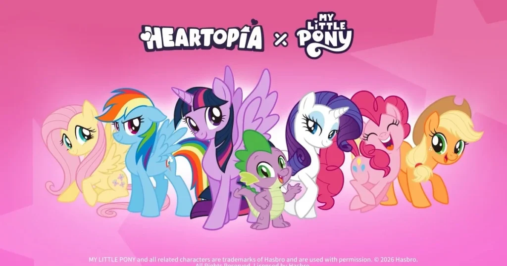 My Little Pony kollab a Heartopiában: pre