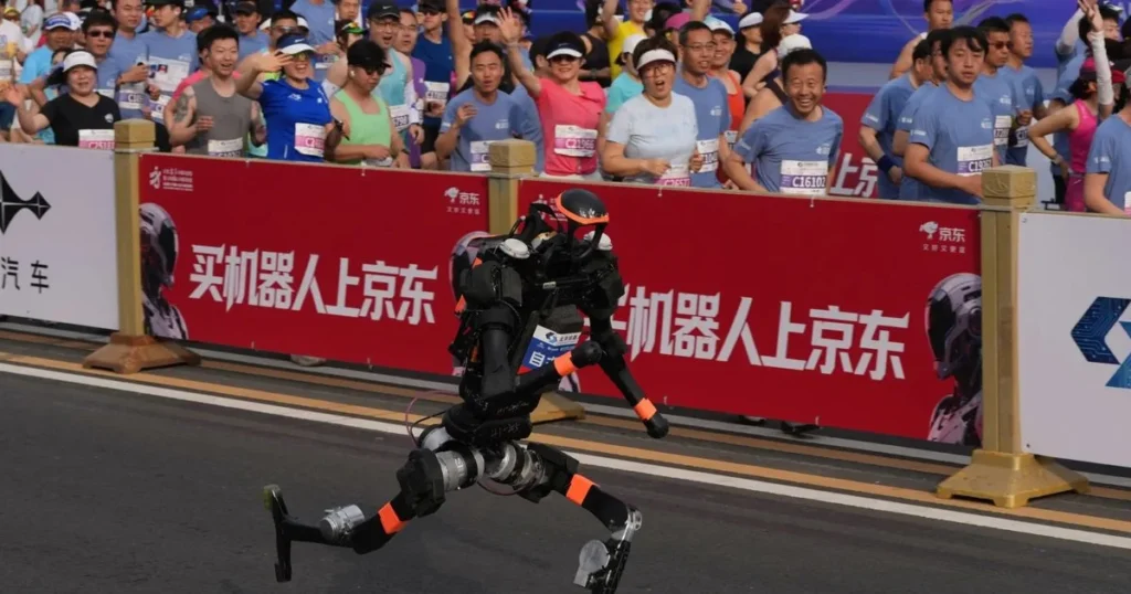 Robotok futottak: gyorsabban a világcsúcstartónál a pekingi félmaratonon