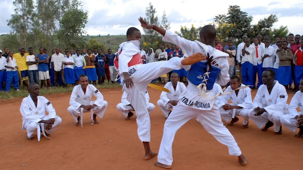 Menekülttábortól a taekwondó Menekülttábortól a taekwondó