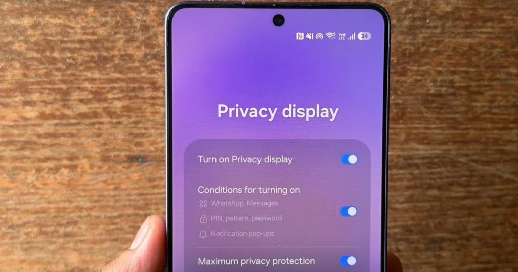 Galaxy S27 Pro: Megkaphatja a Samsung Privacy Display képernyővédelmét
