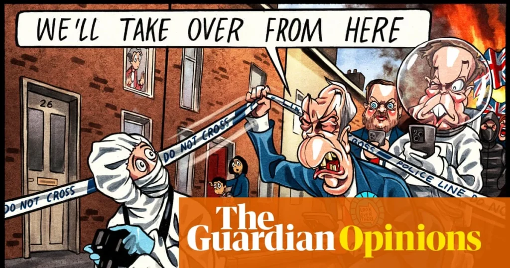 Ben Jennings: Tiltakozások a bevándorlás ellen Nagy