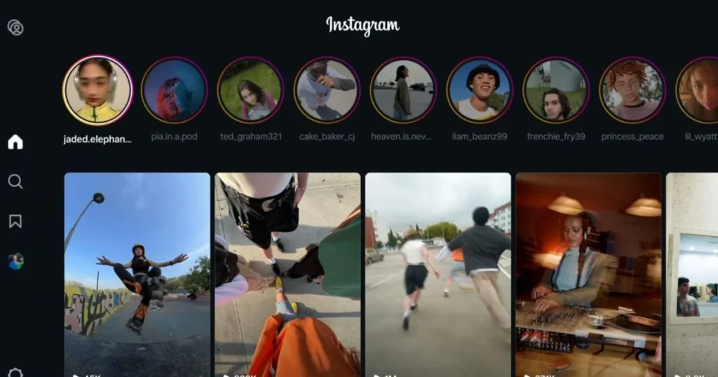 Instagram for TV Samsungon: Csoportos Reels nézés és live közvetítések a Instagram for TV Samsungon: Csoportos Reels nézés és live közvetítések a