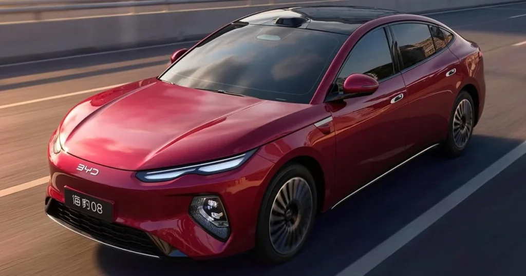 BYD Seal 08 makes a splash for under K, and It gives the Tesla Model 3 a run for its money BYD Seal 08 makes a splash for under K, and It gives the Tesla Model 3 a run for its money
