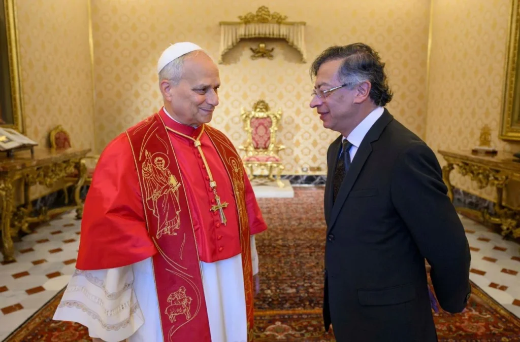 Pope Leo meets with the President of the Republic of Colombia – Vatican News Pope Leo meets with the President of the Republic of Colombia – Vatican News