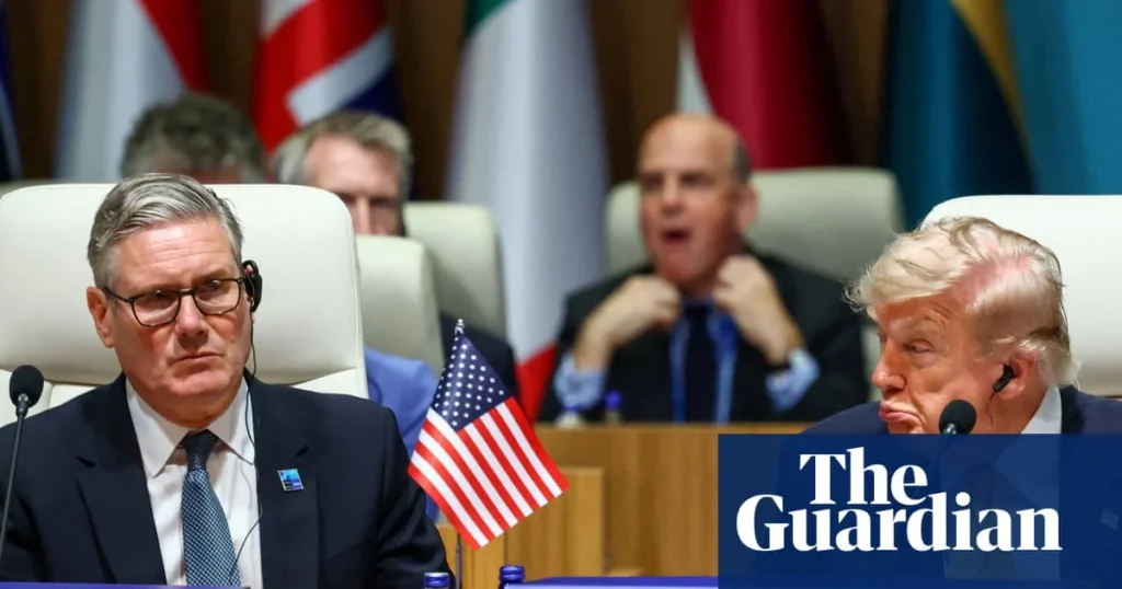 Starmer says Trump wants to &lsquo;stay in touch&rsquo; after he steps down