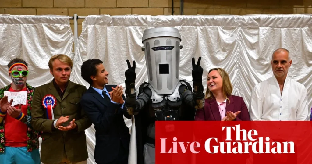 Clactoni időközi: Farage verte Binface grófot, de nem jelent meg