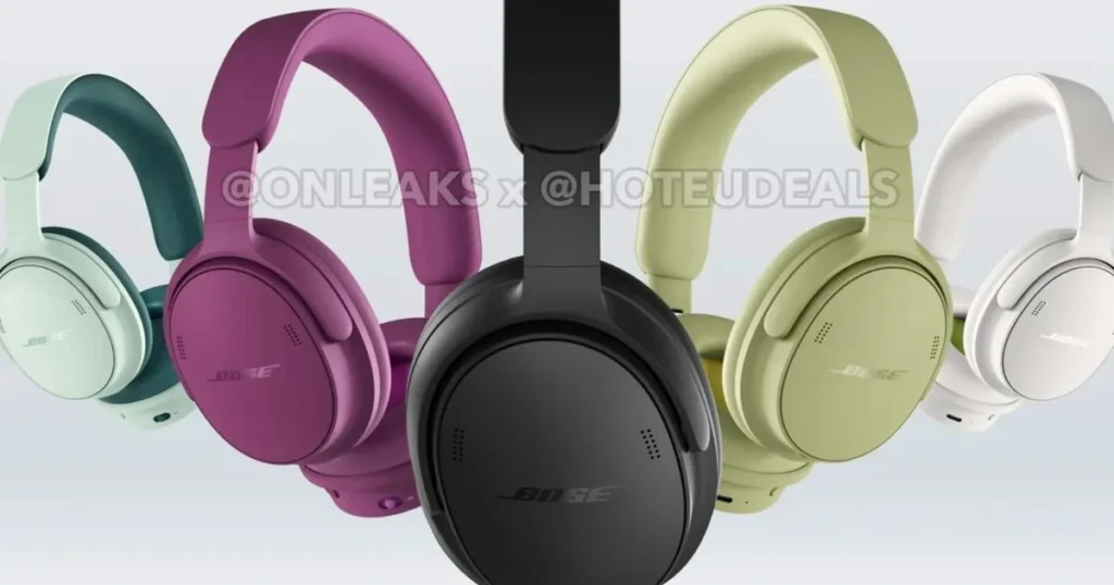 Hat gyönyörű színben bukkan fel a Bose új QuietComfort fejhallgatója