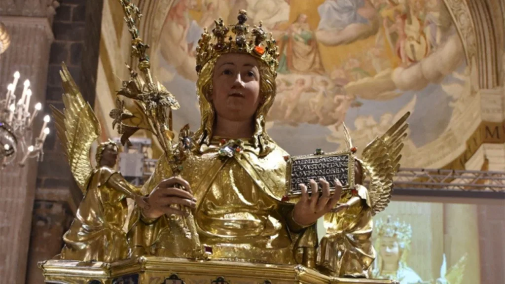 Parolin bíboros: Szent Ágota tanúsága ma is szól az Egyházhoz