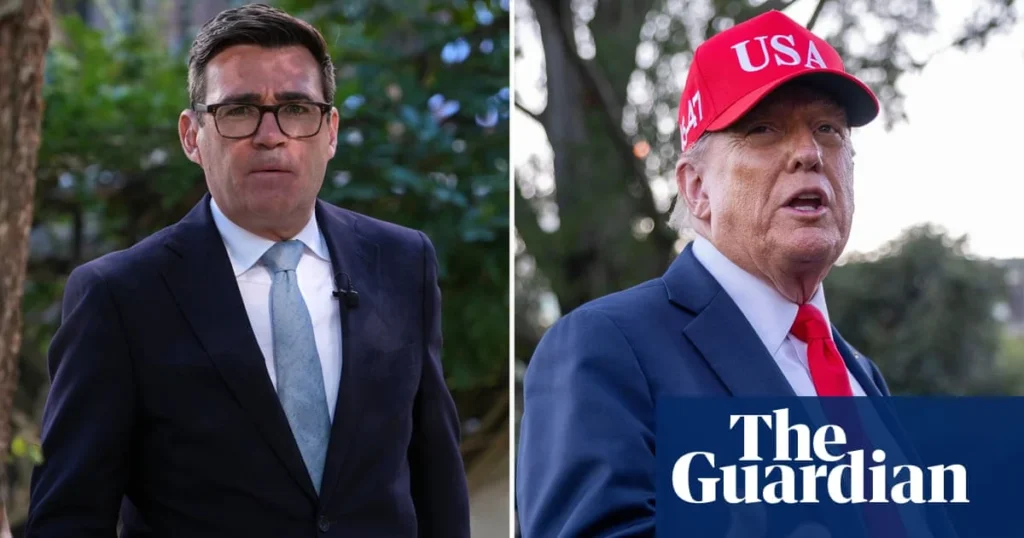 Andy Burnham és Donald Trump találkozója: kényes próba New Yorkban Andy Burnham és Donald Trump találkozója: kényes próba New Yorkban