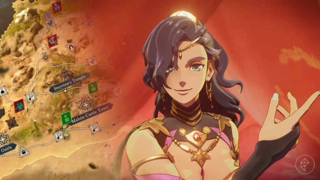Pepper levelek helye a Fire Emblem: Fortune’s Weave játékban