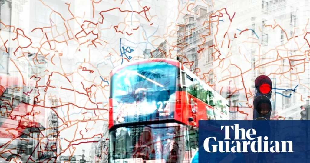 Londoni buszok: történelmi lassulás riaszthatja el az utasokat